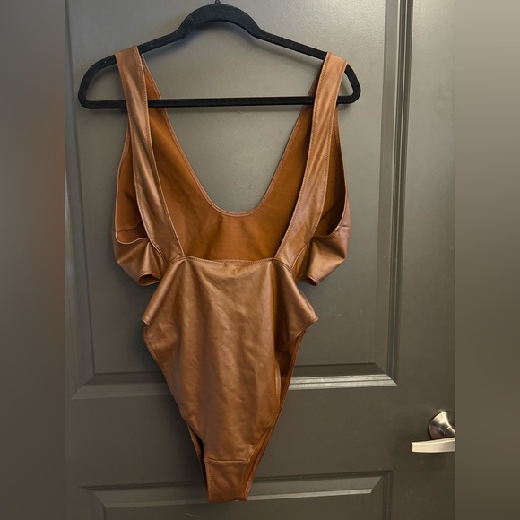 SKIMS NWT Wet Jersey Cutout Bodysuit 3XL - Picture 3 of 4